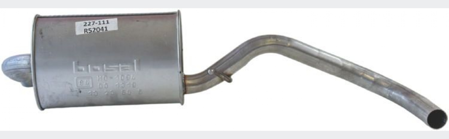 Глушник задній VW LUPO 98-05, (227-111), Bosal
