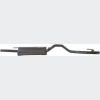Глушник задній VW Golf III 93-97, Golf IV 98-00 (282-373), Bosal