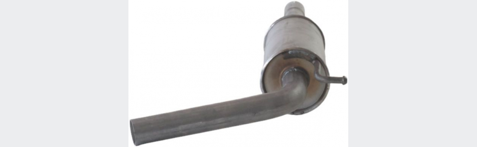 Глушник передній, резонатор Skoda Fabia, VW Polo V, SEAT Ibiza (233-477), Bosal