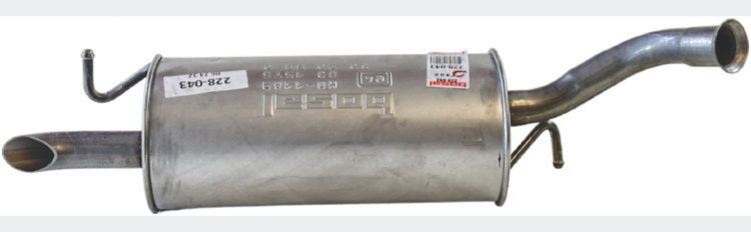 Глушник задній Toyota YARIS 99-05, (228-043) Bosal