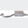 Глушник задній Toyota YARIS 05-11, (228-001), Bosal