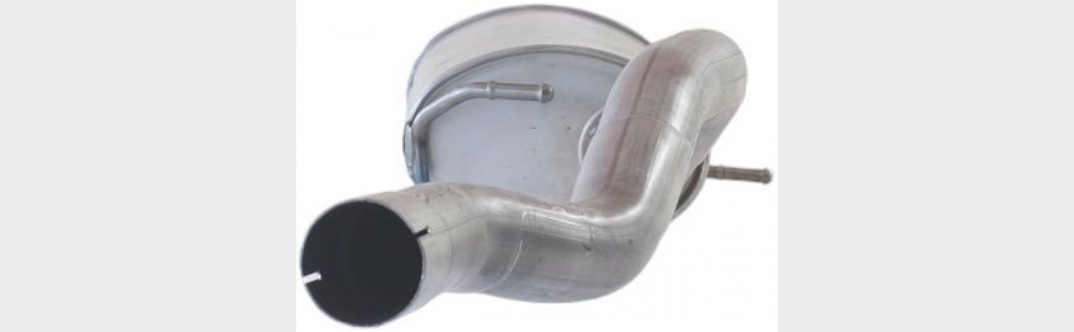 Глушник задній VW California T5 07-15, VW California T6 15-, VW Caravelle T5 03-15, VW Caravelle T6 15-,  VW Multivan T5 03-15, VW Multivan T6 15-, VW Transporter T5 V 03-15, VW Transporter T6 15-, (286-477), Bosal