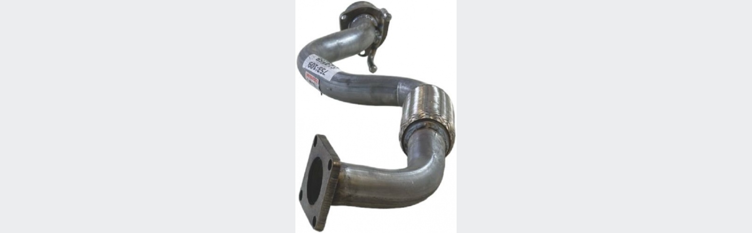 Труба приймальна (гофра) SEAT Leon 00-06, SEAT Toledo 00-06, VW Bora 89-05, VW GOLF IV 99-06, (753-109), Bosal