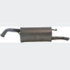 Глушник задній Toyota Funcargo 00-04, Toyota YARIS VERSO 99-02, (228-045) Bosal